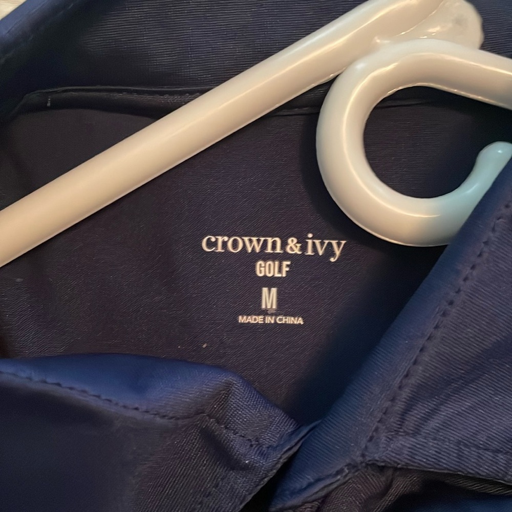 Crown and Ivy Golf polo